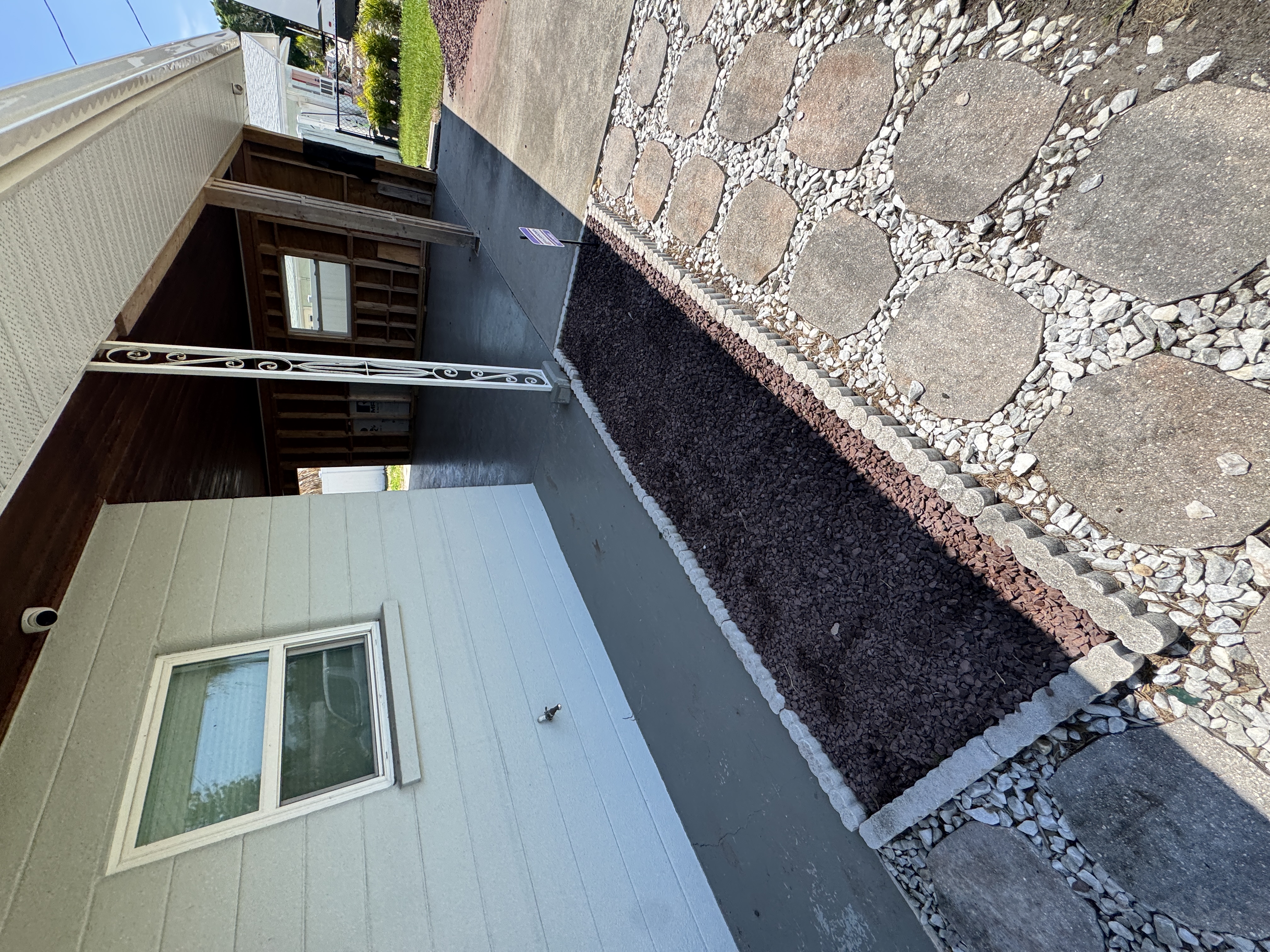 Hardscaping project